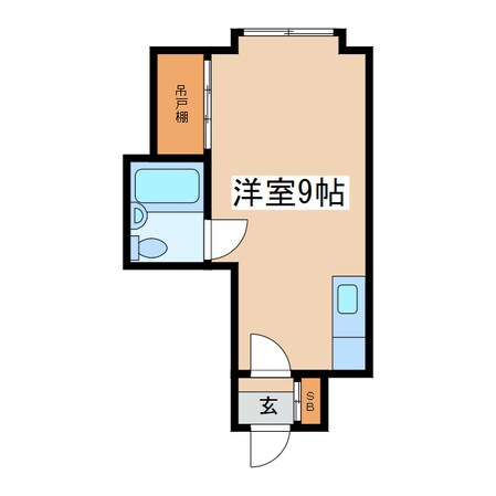 エスポワールハイツの物件間取画像